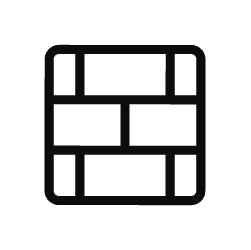 This is an icon depicting a grid or table.